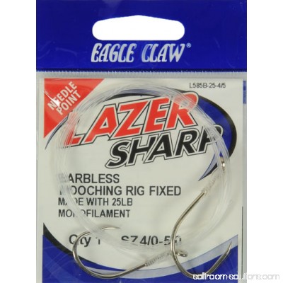 Eagle Claw,Terminal Tackle,Fish Hooks,Barbless Mooching Rig 551368649